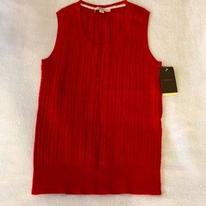 Merona cotton cable sleeveless top